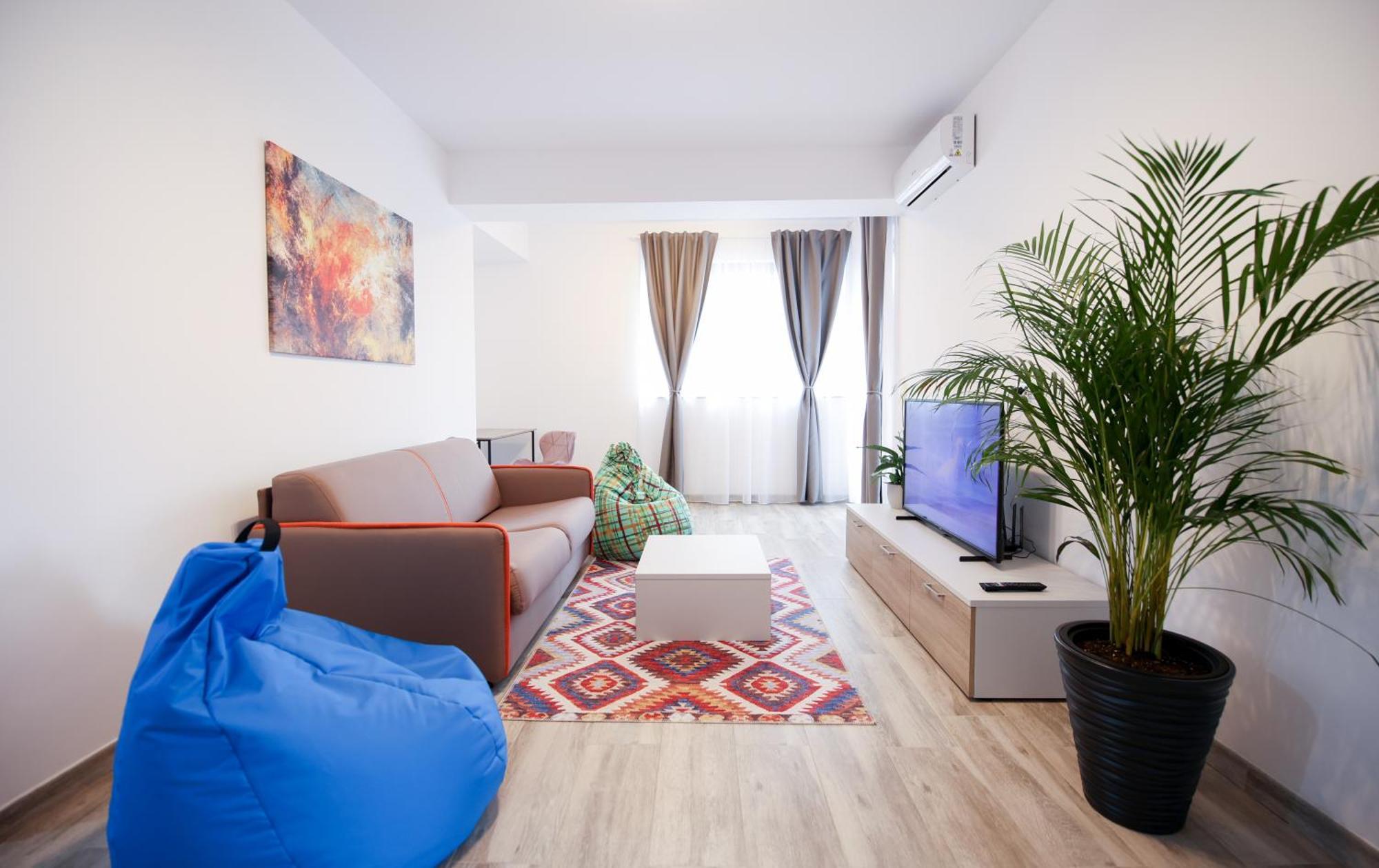 Vitan Oasis - Free Secured Private Parking - Self Check-in - Apartment